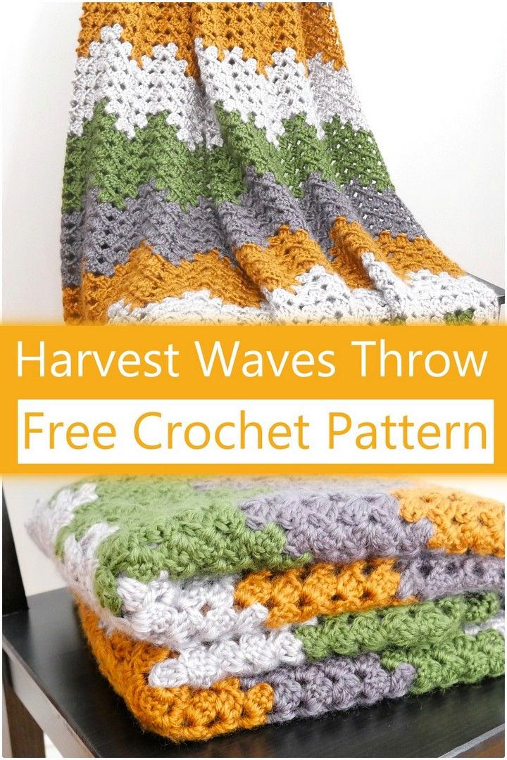 Harvest Waves Throw