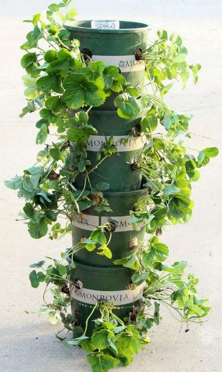 Homemade Garden Tower