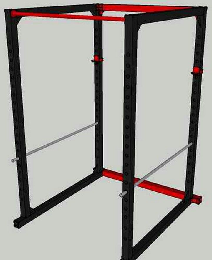 Homemade Steel Rack