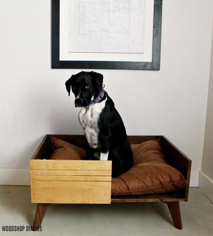 How To Build A Diy Modern Dog Bed