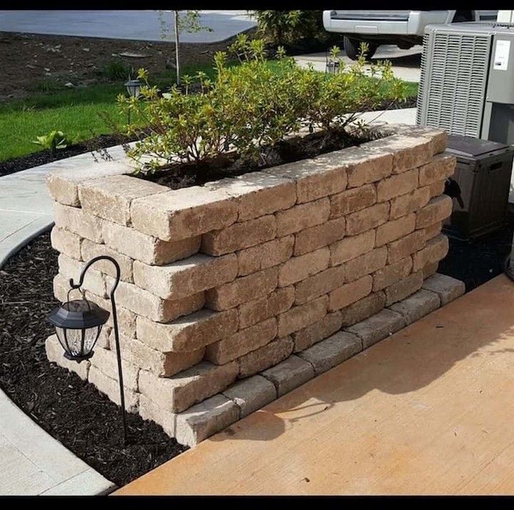 How To Build A Stone Planter In Texas