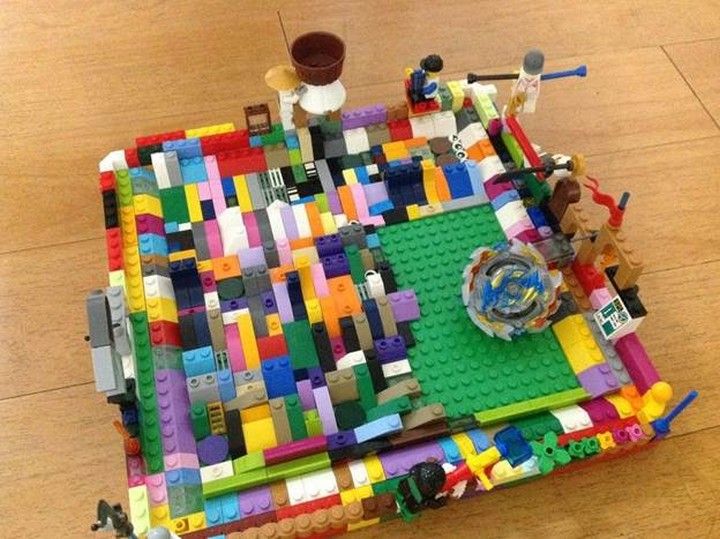 How To Make A Stadium With Legos