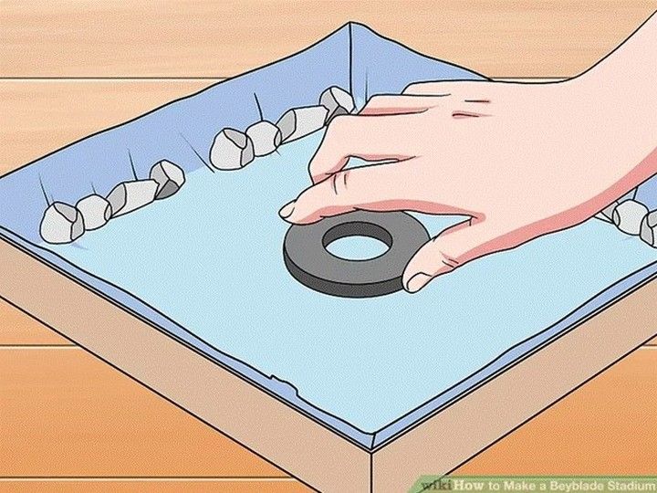 How To Make A Beyblade Stadium