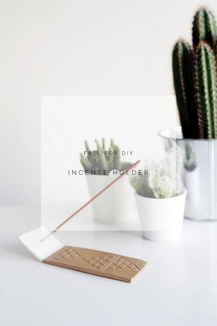 How To Make A DIY Incense Holder