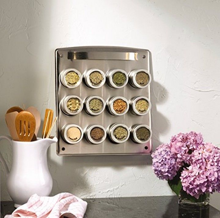 How To Make A DIY Magnetic Spice Rack