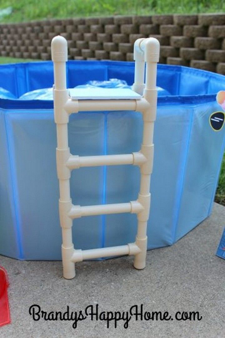 How To Make A Swimming Pool & Ladder For Your American Girl Dolls