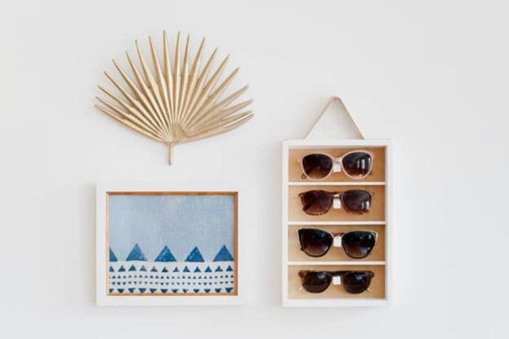 How To Make An Organizer For Sunglasses