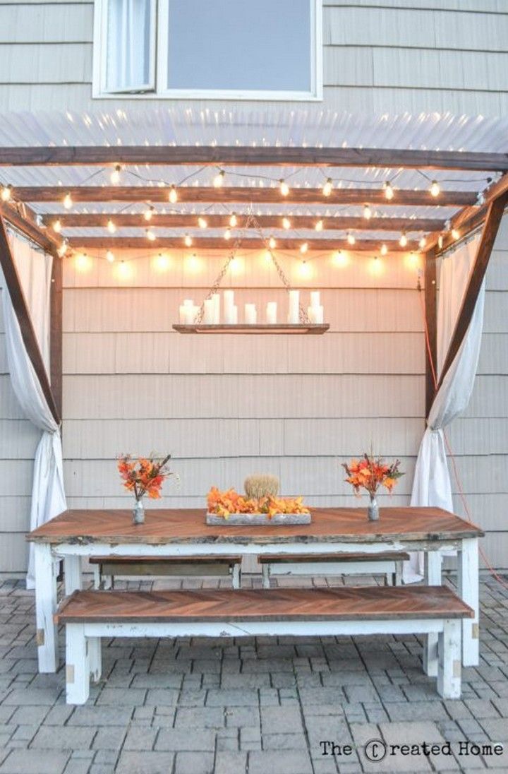 How To Make Your Own Rustic Candle Outdoor Chandelier