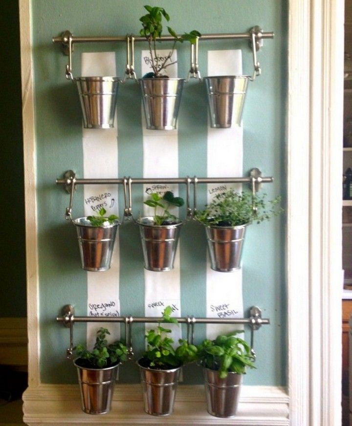 Indoor Hanging Herb Garden DIY