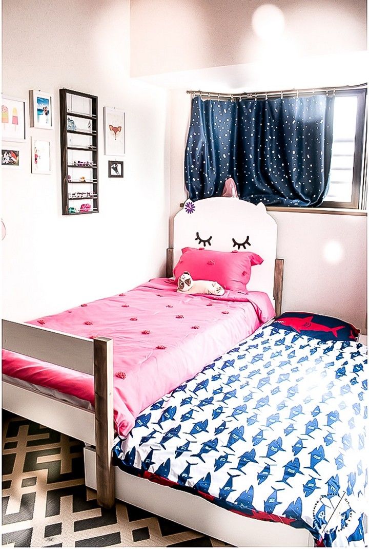 Kitty Twin Trundle Bed