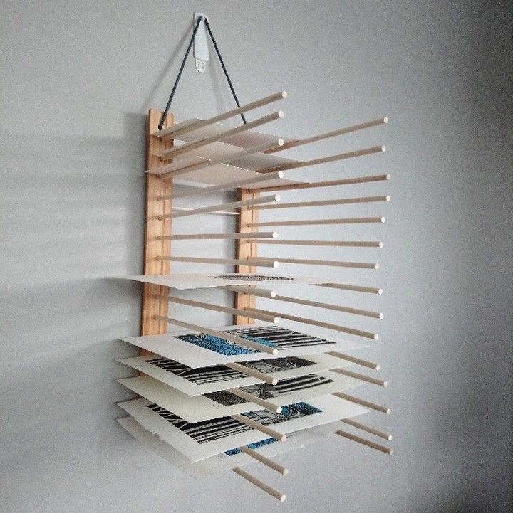 Make Your Own Art Drying Rack