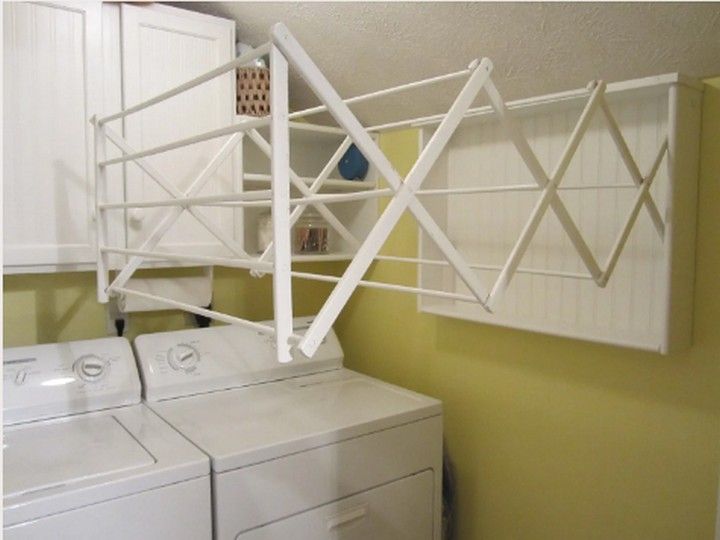 Make Your Own Laundry Room Drying Rack