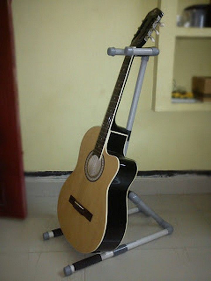 Make Your Own P.V.C Guitar Stand