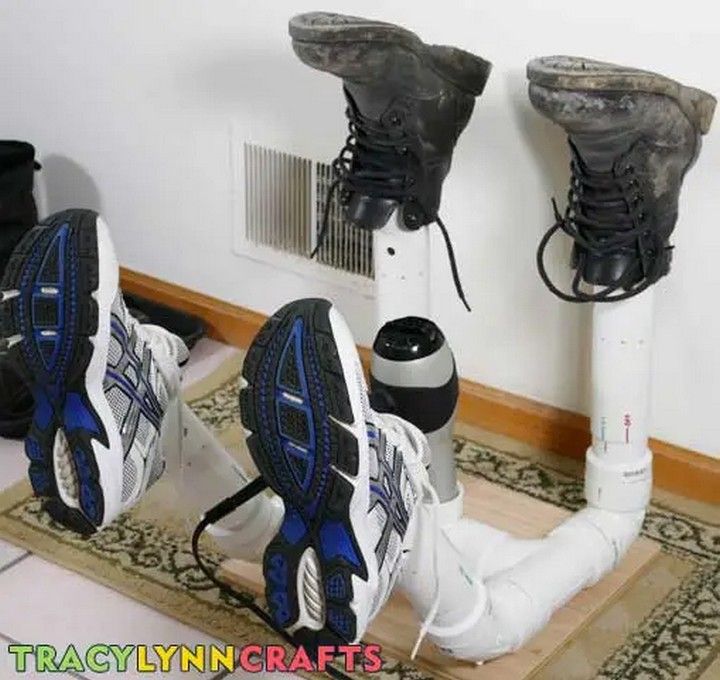 Marvelous Man Crafts DIY Boot Dryer