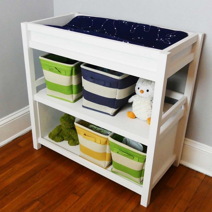 Modern Nursery DIY Changing Table