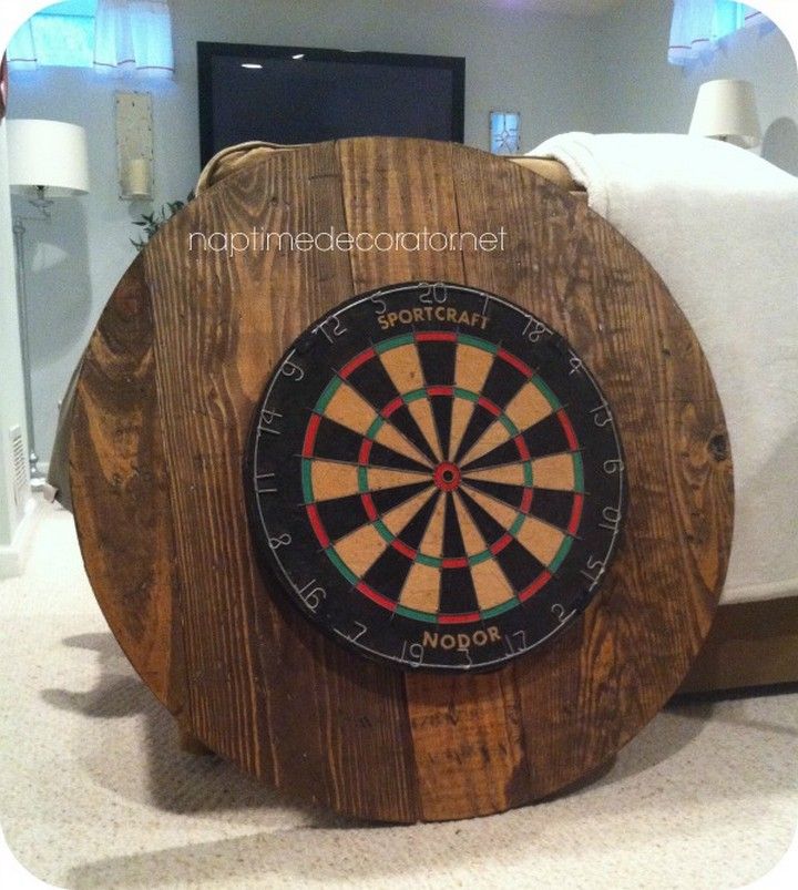 Our Freebie DIY Dartboard Project