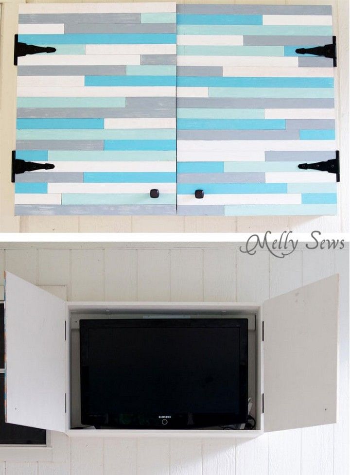 Tv enclosure idea