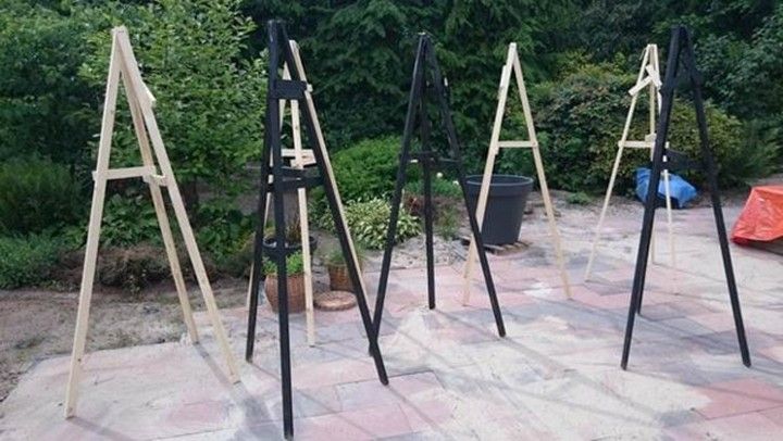 Portable Painting Easel DIY