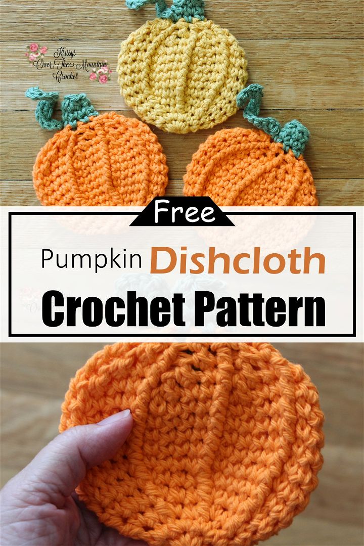 Pumpkin Dishcloth