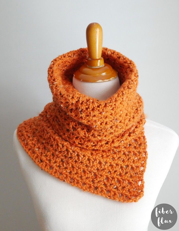 Pumpkin Muffin Cowl