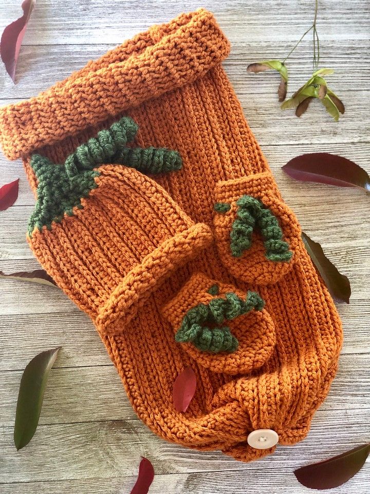 Pumpkin Newborn Set