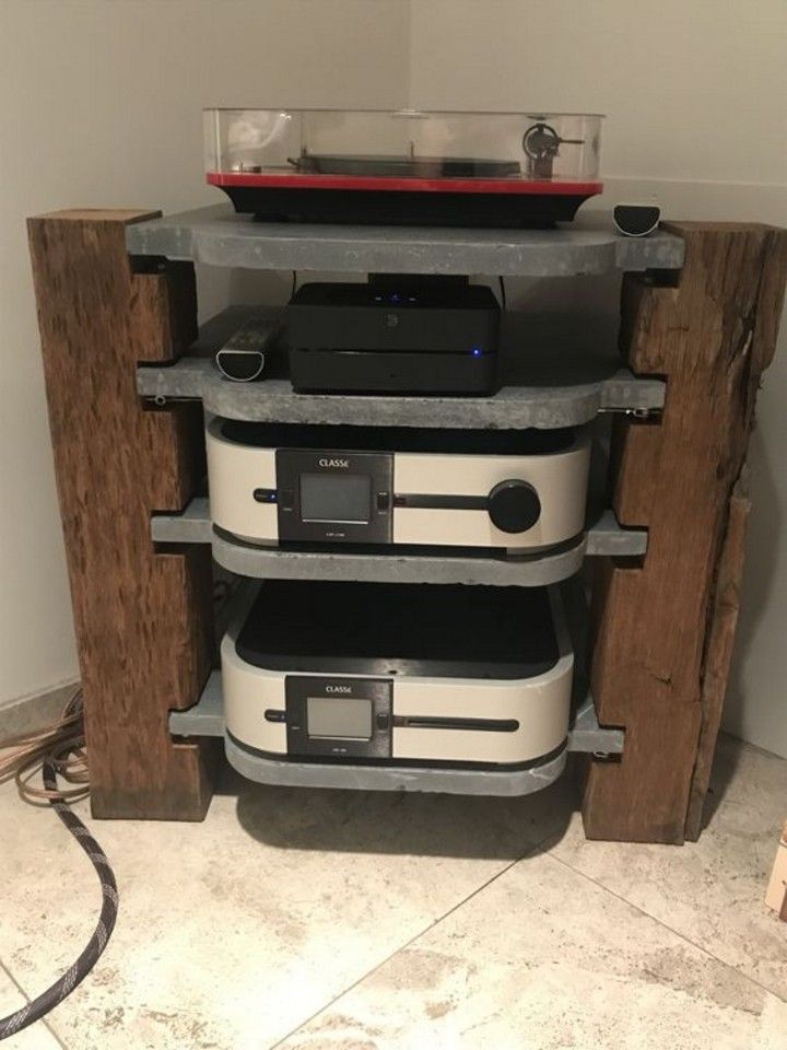 Rustic Rack for stereo
