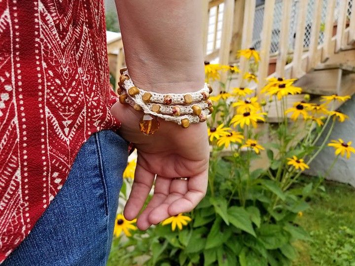 Rustic Wrap Bracelet