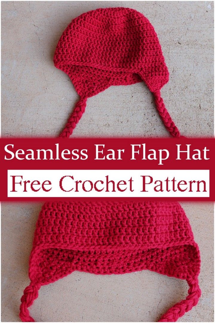 Seamless Ear Flap Hat