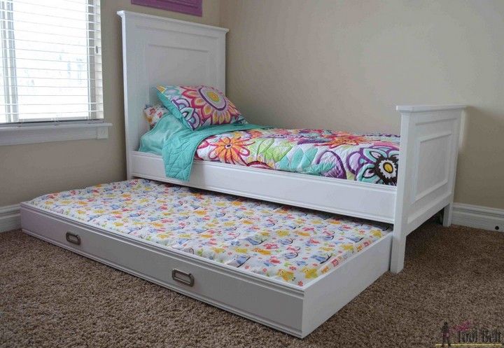 Simple Twin Bed Trundle