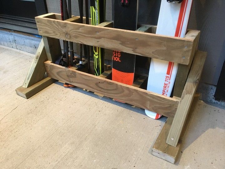  Rack From 2x4 and Plywood
