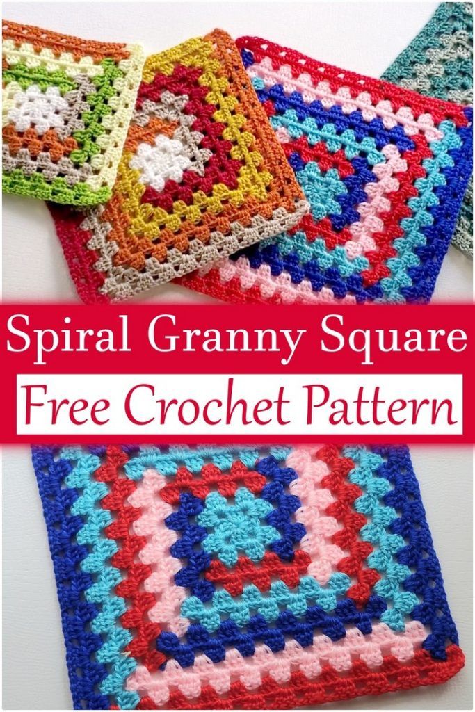 16 Free Crochet Spiral Patterns - All Sands