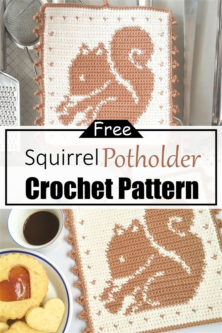 Squirrel Potholder