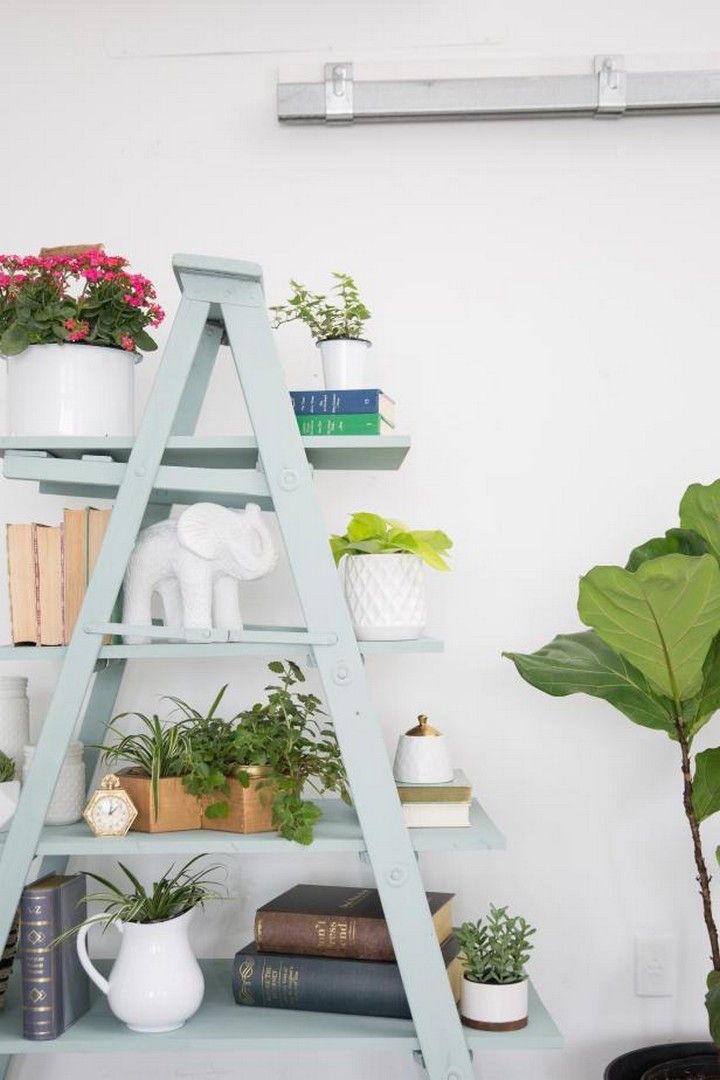 Step By Step Shelving DIY Ladder Shelf