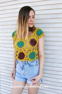 20 Crochet Sunflower Patterns For Beginners - All Sands