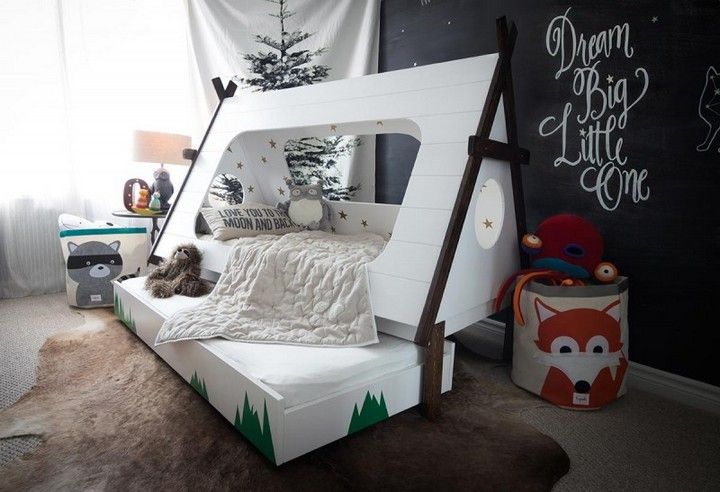 TeePee Trundle Bed DIY