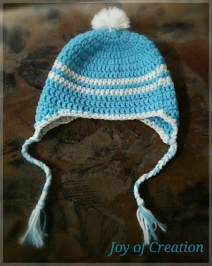 Toddler Beanie With Earflaps