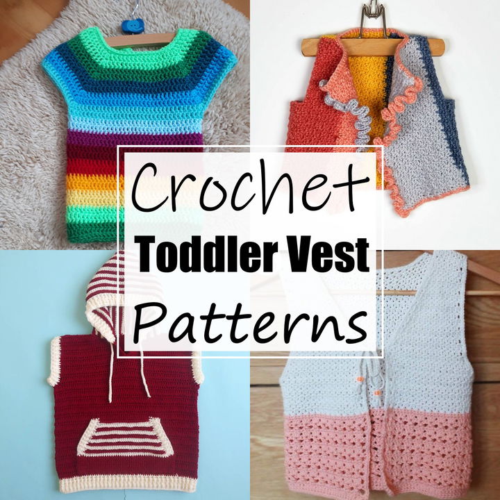 14 Toddler Crochet Vest Patterns For Gift Giving