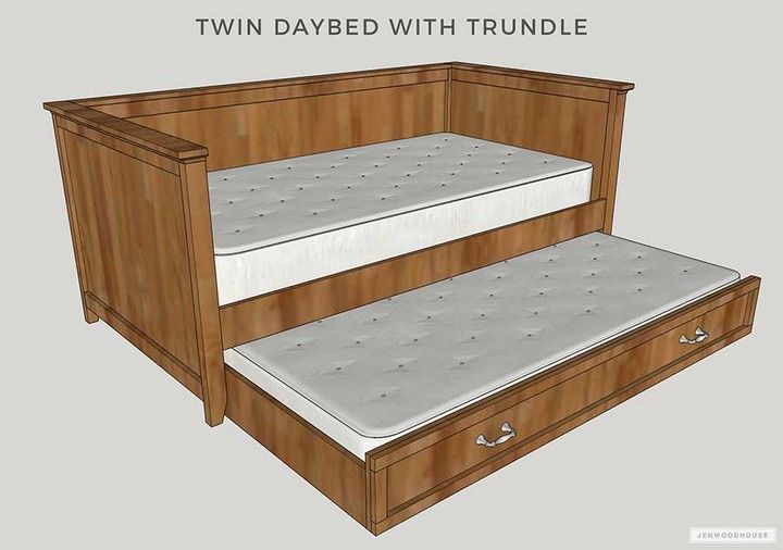 Twin kids Bed Plan