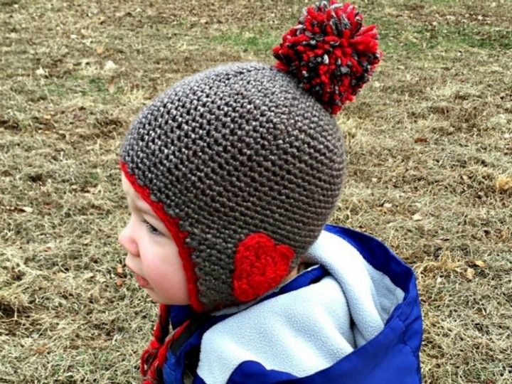 Valentine Ear Flap Hat