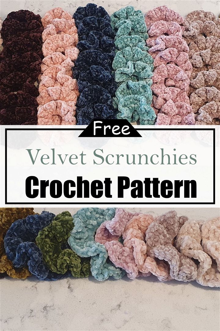 Velvet Scrunchies 1