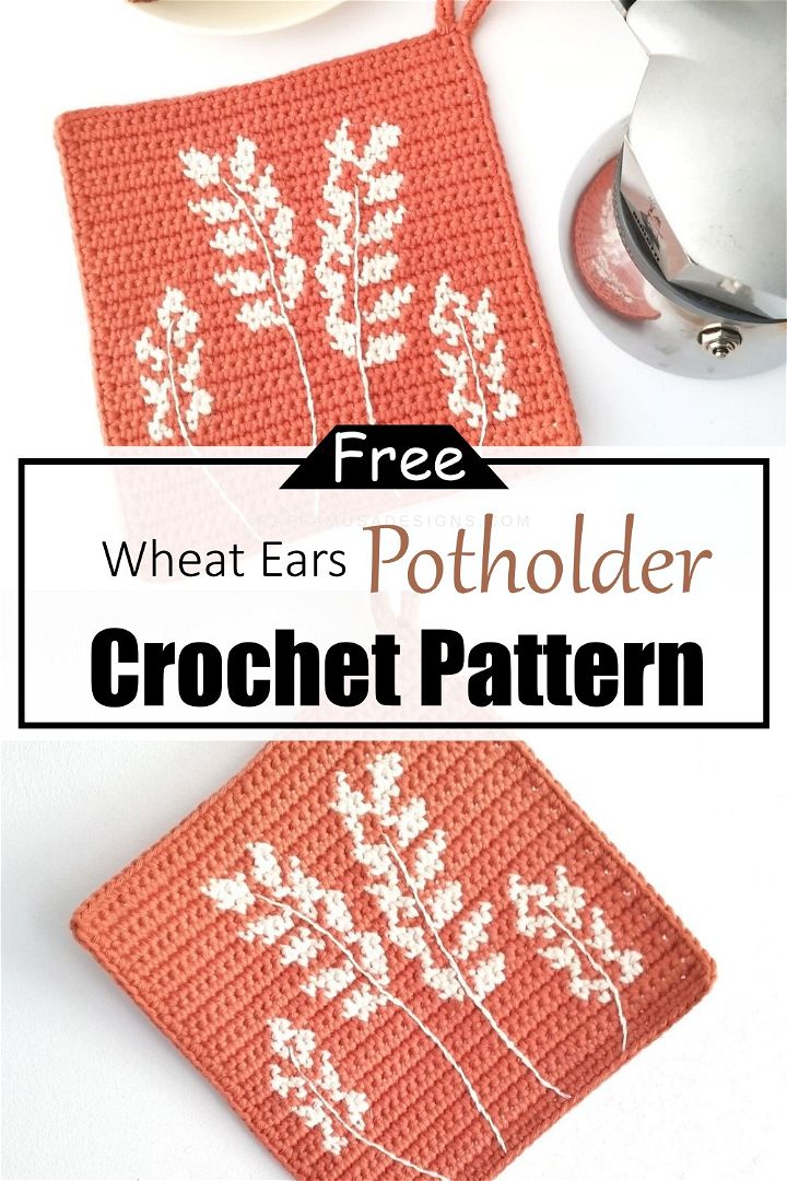 Wheat Ears Potholder