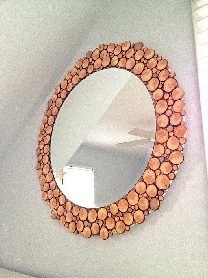 Wood Slice Frame