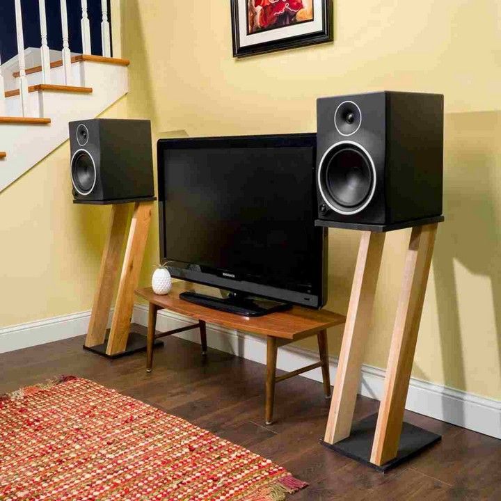 Wooden Speaker Stand