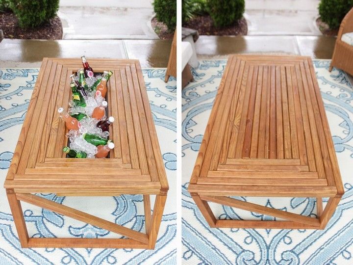 Your Outdoor Coffee Table Is About To Get A Whole Lot Cooler