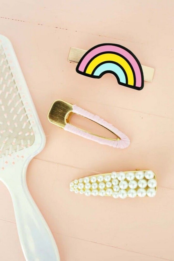 3 Trendy DIY Hair Clips 