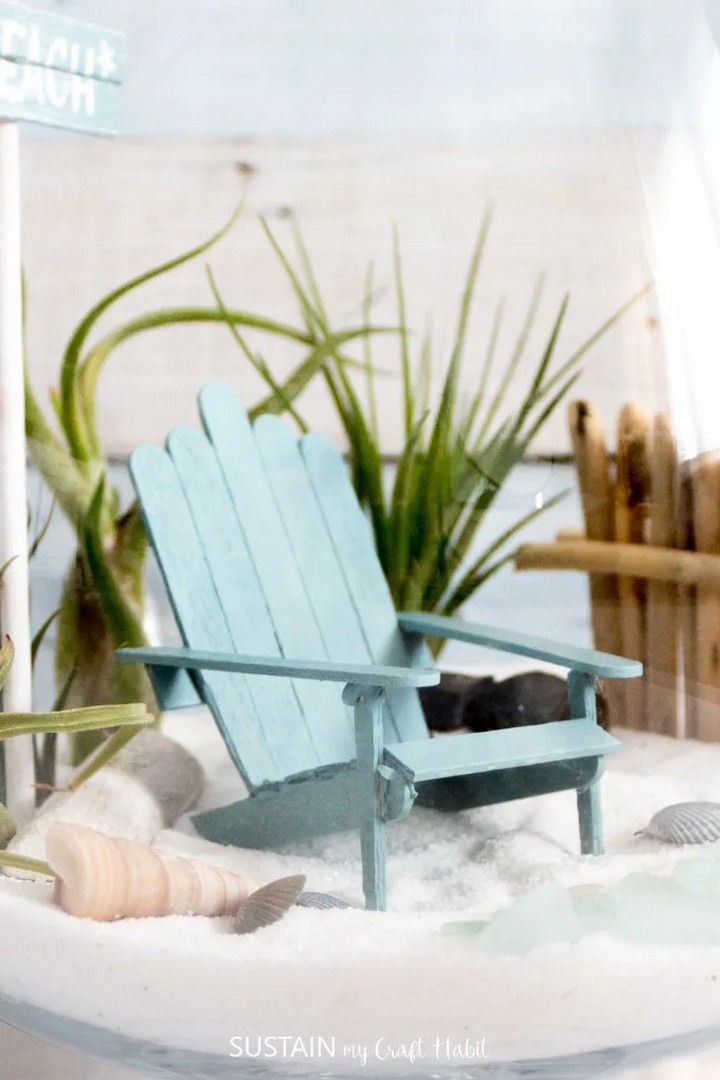 Adorable DIY Mini Adirondack Chairs