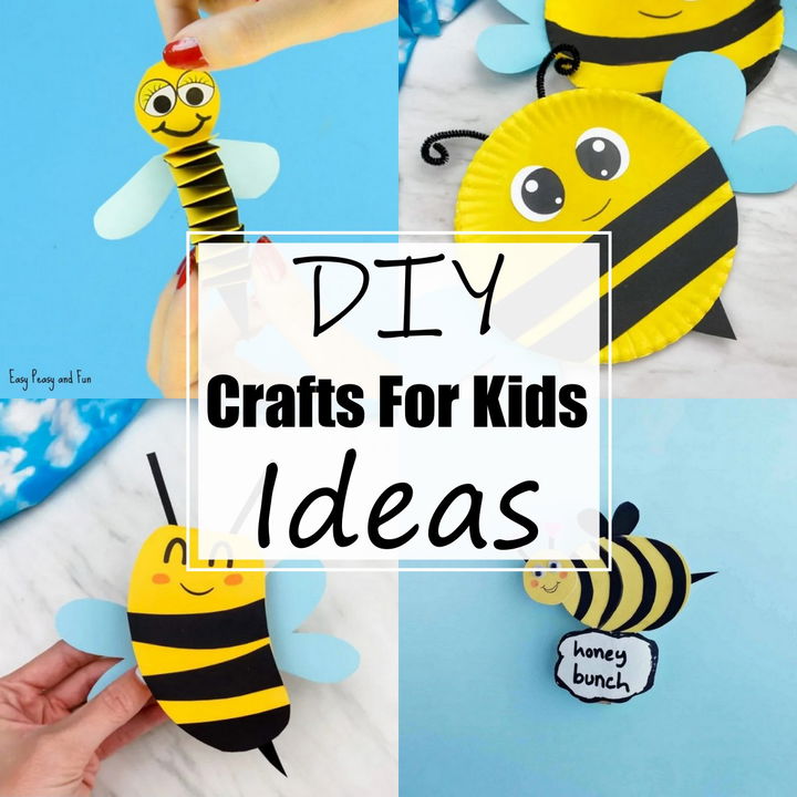 19 Adorable Bee Craft For Kids To Have Fun