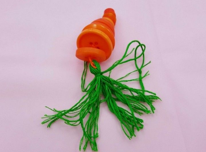 Carrot Easter Ornament