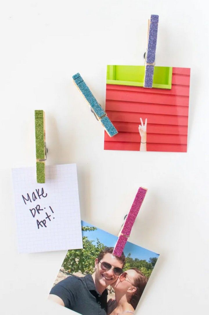 Clothespin Magnets Are Easy To Make