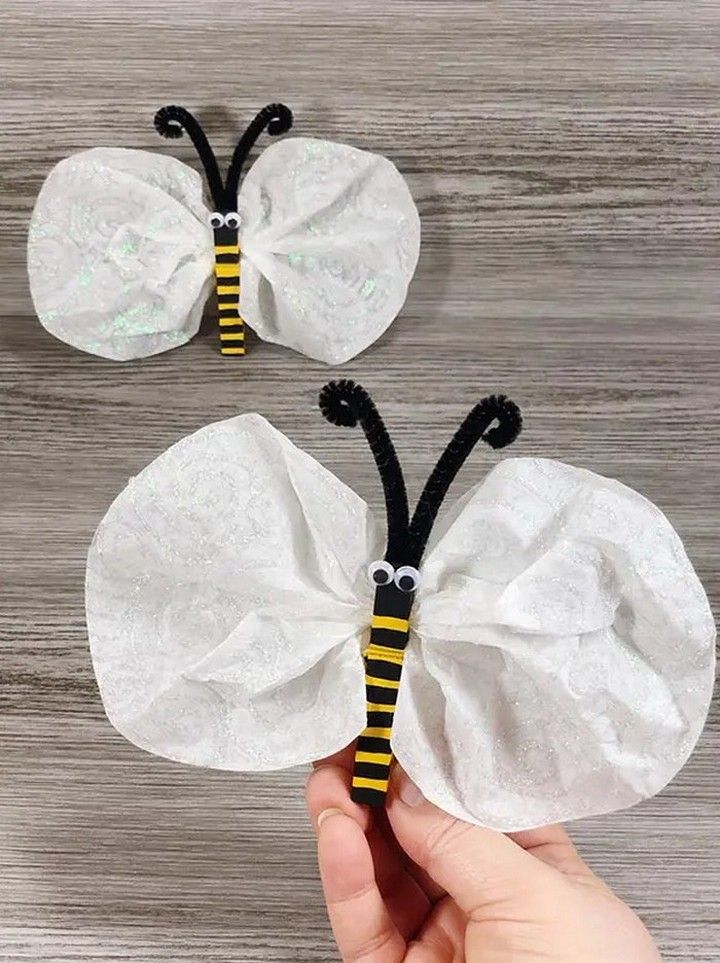 Coffee Filter Bumblebees